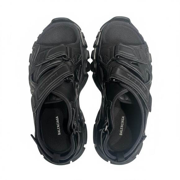 Balenciaga Track Sandals in Black – Size 39 (US 9) – Barely Worn - Picture 2 of 4